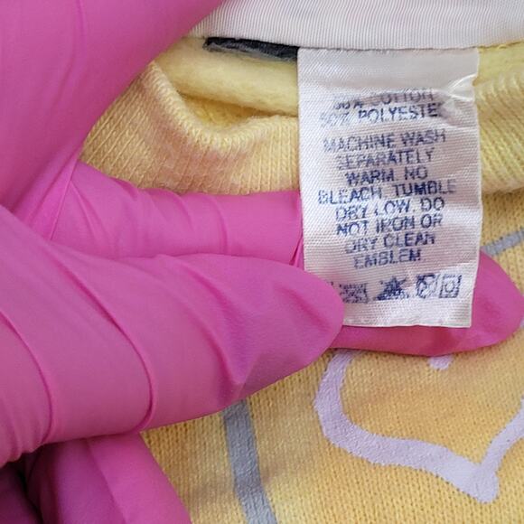 Vintage 1984 Best-Friend On Earth Sweatshirt Womens S/M 18x23 Raglan USA - Picture 12 of 12